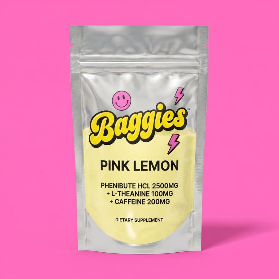 Baggies Pink Lemon flavor sachet